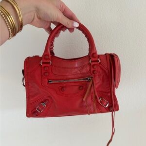 Balenciaga Red Mini Bag